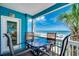 Enjoy outdoor living on the balcony overlooking a serene beach view at 720 N Waccamaw Dr. # 205, Garden City Beach, SC 29576