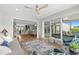 Bright living area featuring recessed lighting, tile flooring and views to the outside at 7374 Sarteano Dr., Myrtle Beach, SC 29572
