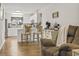 Bright kitchen featuring modern appliances, a breakfast bar, and seamless flow to living area at 775 Plantation Dr. # 53, Little River, SC 29566