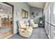 Relaxing patio space with comfortable seating, serene decor, and natural light at 775 Plantation Dr. # 53, Little River, SC 29566