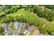 Aerial of houses on golf course community and bodies of water at 890 Knoll Dr., Little River, SC 29566