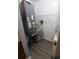 This utility room features a water heater and washer/dryer at 950 Forestbrook Rd. # B-8, Myrtle Beach, SC 29588