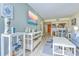 Open-concept living room flows into a dining area and modern kitchen at 9550 Shore Dr. # 225, Myrtle Beach, SC 29572