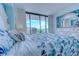 Comfortable main bedroom with balcony access at 9550 Shore Dr. # 225, Myrtle Beach, SC 29572