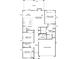 Open floor plan with a primary suite, kitchen, cafe, Gathering room and two-bay garage at 144 Joyce Dr, Longs, SC 29568
