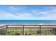 A stunning ocean view from the unit's private balcony at 1700 N Ocean Blvd. # 651, Myrtle Beach, SC 29577
