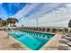 Outdoor pool area with lounge chairs overlooking the ocean at 1700 N Ocean Blvd. # 651, Myrtle Beach, SC 29577