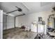 Spacious garage with laundry area, including a washer and dryer, offering convenience at 1836 Juniper Dr., Conway, SC 29527