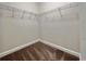 Corner view of a walk-in closet, showing ample wire shelving at 189 Norris Ln, Loris, SC 29569