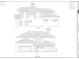 Detailed architectural drawing showcasing the rear and side elevations of the home at 212 78Th Ave. N, Myrtle Beach, SC 29572