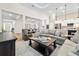 Open concept living area showcasing modern decor, a cozy seating arrangement, and a seamless flow at 212 Starlit Way, Myrtle Beach, SC 29579