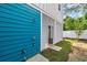 Convenient outdoor shower and private changing area, perfect for rinsing off after beach days at 2310 Seaseeker Ln., Myrtle Beach, SC 29577