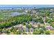 Aerial view of neighborhood with the ocean and city views at 2426 Park St., North Myrtle Beach, SC 29582