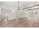 Large living room with exposed ceiling beams and lots of natural light at 2426 Park St., North Myrtle Beach, SC 29582