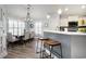 Stylish dining area with bar seating and bright windows at 280 Macarthur Dr., Conway, SC 29527