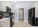 Modern kitchen featuring stainless steel appliances and ample counter space at 280 Macarthur Dr., Conway, SC 29527