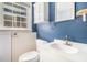 This bathroom features a new sink with faucet, toilet, mirror, light, and fixtures at 320 Edgewood Circle, Conway, SC 29527