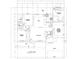 Detailed floor plan showing layout of bedrooms, bathrooms, kitchen, and living spaces at 3216 Hugo Rd., Conway, SC 29527