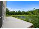 Backyard featuring community pond at 326 Picnic Basket Pl., Longs, SC 29568
