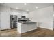 Well-equipped kitchen with stainless steel appliances, granite countertops, and a functional center island at 326 Picnic Basket Pl., Longs, SC 29568