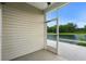 View of pond from screened-in porch at 326 Picnic Basket Pl., Longs, SC 29568