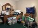 Cluttered bedroom showcasing the potential for personalized design and storage solutions at 4041 Long Line Ln., Myrtle Beach, SC 29579