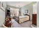 Serene bedroom with soft lighting, a ceiling fan, and a comfortable bed at 4726 Southern Trail, Myrtle Beach, SC 29579