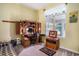 Cozy home office with a built-in desk, comfortable seating, and ample natural light at 4726 Southern Trail, Myrtle Beach, SC 29579