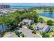 Scenic aerial view of condo complex on a lush golf course near the ocean at 503 20Th Ave. N # 9D, North Myrtle Beach, SC 29582
