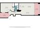 Detailed floor plan highlighting the bedroom, bath, kitchen, living, dining, porch, foyer, and balcony at 5523 N Ocean Blvd. # 1410, Myrtle Beach, SC 29577