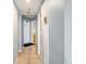 Hallway featuring neutral tones and doorways leading to various rooms at 5523 N Ocean Blvd. # 1410, Myrtle Beach, SC 29577