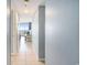 Hallway leading to a living area with balcony and scenic view at 5523 N Ocean Blvd. # 1410, Myrtle Beach, SC 29577