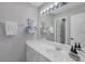 Well-lit bathroom with vanity and mirror at 605 Waterway Village Blvd. # 31A, Myrtle Beach, SC 29579