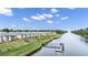 Scenic view of waterfront condos with private balconies and community pier at 605 Waterway Village Blvd. # 31A, Myrtle Beach, SC 29579