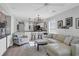 Inviting living space with an open floor plan, seamlessly integrating the living and kitchen areas at 605 Waterway Village Blvd. # 31A, Myrtle Beach, SC 29579