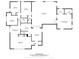 Detailed floor plan showcasing layout and dimensions of the house at 6204 Sancindy Ln., Myrtle Beach, SC 29572