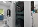 Convenient laundry area with a stackable washer and dryer for efficient space saving at 709 Highway 90, Conway, SC 29526