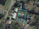 An aerial view showing the home's location within a residential area at 719 11Th Ave. S, Myrtle Beach, SC 29577