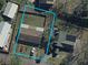 An aerial view showcasing the property's boundaries, backyard, and surrounding neighborhood at 719 11Th Ave. S, Myrtle Beach, SC 29577