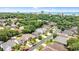 Aerial view of a neighborhood near the beach with lush green trees at 867 Cardinal Pl., North Myrtle Beach, SC 29582