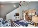 Open-concept living room with a view of the dining area and staircase at 100 Culpepper Way # 1002, Myrtle Beach, SC 29579