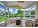 A covered porch featuring furniture and an unobstructed view of the outdoors at 100 Culpepper Way # 1002, Myrtle Beach, SC 29579