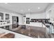 Spacious kitchen with granite counters, stainless steel appliances, and plenty of cabinet space at 1064 Links Rd., Surfside Beach, SC 29575