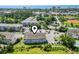 Aerial view of the apartment building in a community with tennis courts and baseball field at 1100 Possum Trot Rd. # F218, North Myrtle Beach, SC 29582