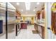 Spacious eat-in kitchen with stainless steel appliances and bright tile flooring at 1134 Carleita Circle, Conway, SC 29527