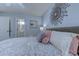 Light and airy bedroom with a view of the ensuite bathroom at 161 Barclay Dr., Myrtle Beach, SC 29579