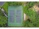 Aerial view of community tennis courts perfect for enjoying the outdoors and staying active at 161 Barclay Dr., Myrtle Beach, SC 29579