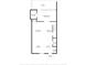 Detailed floor plan showing the layout of the first level, including the kitchen, living room, and porch at 178 Beaver Pond Loop # 60, Pawleys Island, SC 29585