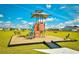 Community playground with climbing equipment and slide at 2325 Copper Creek Loop, Longs, SC 29568