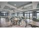 Bright dining area with tile floors, ceiling fans and multiple tables and chairs, offering ocean views at 2450 Marsh Glen Dr. # 112, North Myrtle Beach, SC 29582